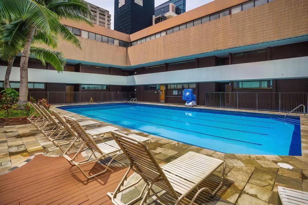 2Br Downtown High Ceiling Free Parking And Wifi Daire Honolulu Dış mekan fotoğraf